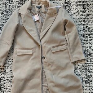 Brand new long trench/peacoat